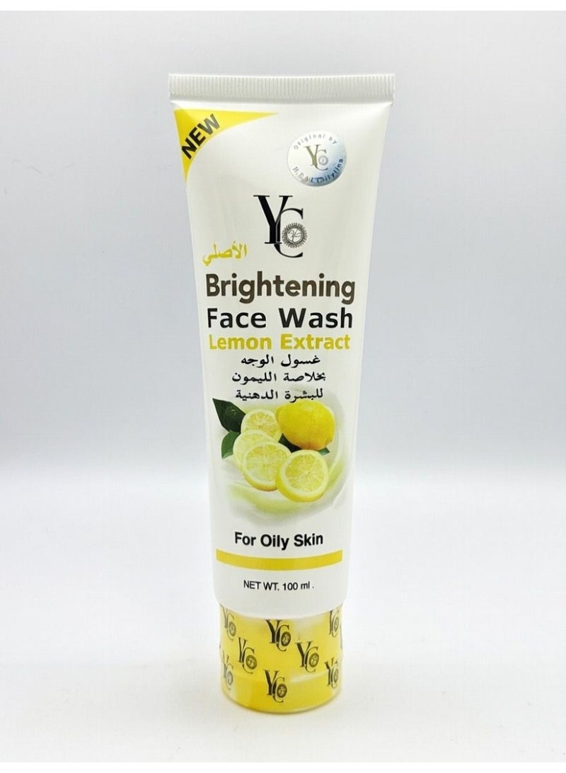 YC Lemon Face Wash - 100ml - Image 1